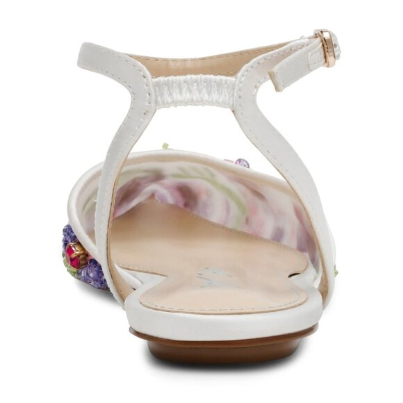 Betsey Johnson Women's Garbo Jeweled Mesh Flats - Picture 3 of 4